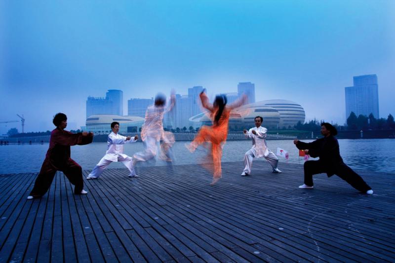 太极拳在(zai)郑州